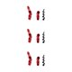 thumbnail image 5 of Vogacara Servo protector de dirección de aleación de aluminio completo para 1/14 MJX 14210 14209, ligero y duradero, rojo Type1 NO1, 5 of 6
