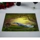 thumbnail image 2 of ABPHQTO Woodland Unicorn Squirrel Unicorn Forest Trees Mantel individual 30x45 cm Juego de 2 manteles individuales de mesa, 2 of 2