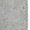 thumbnail image 4 of DecMode Living room Rectangle Geometric Modern Area Rug, Blue, 5' x 8', 1 - Piece, 4 of 7