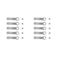 thumbnail image 3 of ZheElen Trim Cover Handle Protector Protective Shell Upgraded Fittings Decor Door As shown 2Set, 3 of 6