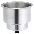 thumbnail image 3 of 5X Soporte de Vasos de Acero Inoxidable Cepillado con Drenaje Autocaravana de Marino, 3 of 5