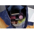 thumbnail image 5 of HMSHA Women's Fashion Denim Shoulder Bag Large Hobo Retro Top Handle Bag Satchel, 5 of 5