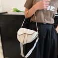 thumbnail image 3 of Bolso Hombro para Mujer Gran Capacidad Cuero PU Bolsos (blanco), 3 of 9