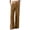Coffee, variant on Women's Solid Color Elastic Waist Dress Pants, Straight Leg Business Trousers with Patch Pockets and Single Button Closure, Casual Work Pants for Daily Office Wear Pink S