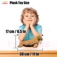 thumbnail image 5 of PuffPurrs Lifelike Walrus Plush Toy, Realistic Master of the Arctic Teddy Stuffed Animal, Cute Ocean Animal Unique Pillow Toy Gift, 30CM/11 Inch, 5 of 5