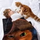 thumbnail image 2 of El Gato con Botas anti-pilling, suave, ligera, esponjosa y acogedora de lujo para hogar y cocina – Perfecta para niños y adultos,130X150cm, 2 of 6