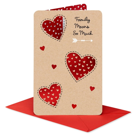 American Greetings Valentine's Day Card for Family (Time to Remember)
