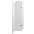 thumbnail image 3 of 6 ft. Modern Arch Velvet Room Divider White 3 Panel, 3 of 7