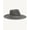 DK Gray, variant on Wide Brim Wool Felt Light Color Fedora Hats Rancher Hats