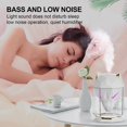 thumbnail image 4 of Biwat Mini Office Humidifier, 650ml Humidifier for Bedroom, USB Desktop Humidifier Air Purifier for Office, Bedroom, Night Light (Black), 4 of 4