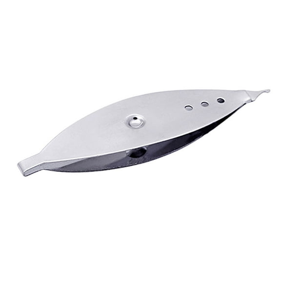 WRISTBIQUE 2Pcs DIY Weaving Shuttle Tatting Shuttles for Handicraft Enthusiasts Silver Nickle Plated Iron Weaving