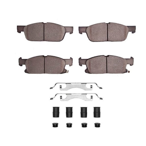 Front Brake Pad Set - Compatible with 2015 - 2020 Ford Edge 2016 2017 2018 2019