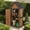 Brown, variant on Sheds Outdoor Storage, Wooden Garden Shed with All Around Strong Metal Frame, Large Tool Shed with Floor and Adjustable Shelves, for Backyard Garden Patio Lawn(Brown)