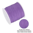 thumbnail image 4 of Unique Bargains 0.8mm x 109 Yard Nylon Satin Cord 0.8mm Beading String Braided Rope, Light Purple, 4 of 6