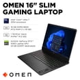 thumbnail image 3 of OMEN 16 inch 2K 165Hz Win 11 Slim Gaming Laptop Intel Core Ultra 7 255H 16GB RAM 1TB SSD Nvidia 5060 Shadow Black, 3 of 10
