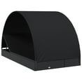 thumbnail image 3 of vidaXL 2-Person Sunbed with Round Roof Patio Daybed Furniture Poly Rattan, 3 of 11