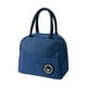 thumbnail image 1 of Bolsa de almuerzo térmicamente aislada Bolsa portátil de aislamiento térmico Caja de almuerzo bento reutilizable Organizador de almuerzo a prueba de fugas Bolsa de transporte de comida para preparar, 1 of 7