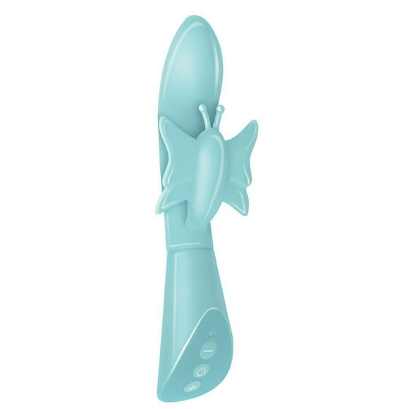 Touch Butterfly Rabbit Vibrator, Aqua