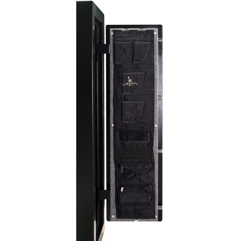 Liberty Safe Accessory Door Panel, Model 12, 10" x 49", Gun Safe Organizer with Holsters and Pockets