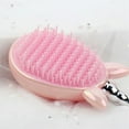 thumbnail image 3 of white Cute Girl Heart New Cartoon Unicorn Portable Mini Folding Massage Comb Airbag Massage Anti-static Rainbow Comb, 3 of 5
