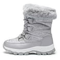 thumbnail image 3 of HOBIBEAR Women's Snow Boots Warm Insulated Faux Fur Lined Waterproof Mid-Calf Winter Boots, 3 of 8