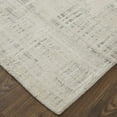 thumbnail image 5 of Feizy Eastfield Modern Abstract, Ivory, 9' x 12' Area Rug Sheen Handmade Casual Distressed Floor Rug for Living room Bedroom, 5 of 8
