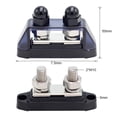 thumbnail image 2 of Premium 12V Busbar Terminal M10 Battery Power Terminal 200A Distribution Block, 2 of 9