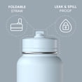 thumbnail image 2 of Botella de agua Hydrapeak Sport con aislamiento de acero inoxidable de 950 ml, 2 of 9