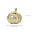 thumbnail image 2 of OULII 20Pcs  Small Plastic Pumpkin Props for Decoration Golden Glitter Powder 6.5x5.6cm, 2 of 8