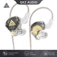 thumbnail image 2 of QKZ AKX Auriculares con micrófono en la oreja Auriculares Jack de 3,5 mm para juego (Negro) Ndcxsfigh Para estrenar, 2 of 9