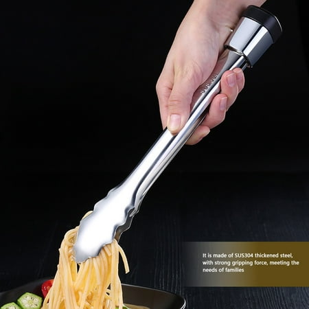 

Stainless Steel Anti-Scald Bread Steak Clip Barbecue Clip Baking Tool Food Clip