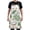 Coconut and Palm Leaf, variant on Vintage Rugby Star Kitchen Apron with 2 Pockets Adjustable waterproof Cooking Aprons for Women Men Chef