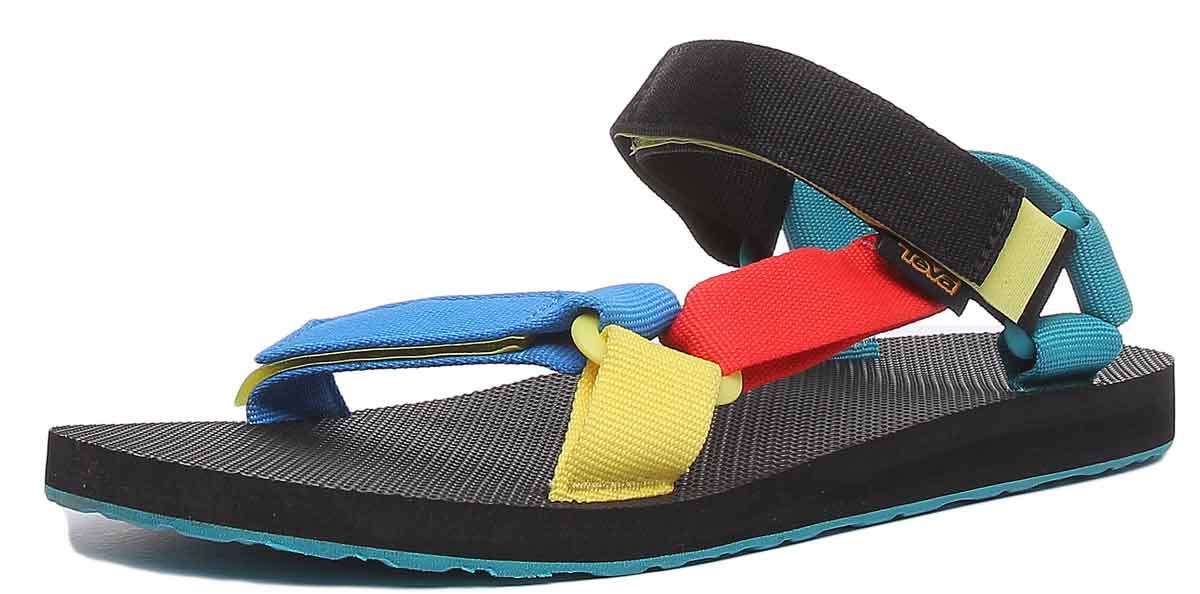 Teva Men\'s 9 Original Universal Blue Yellow Red Geometric Sport Sandals 1004006 Teva Original Universal Sandal (Women) | Nordstrom main image 2