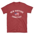 thumbnail image 1 of New Hartford Connecticut Patriot Men's Cotton T-Shirt, 1 of 1