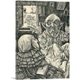 thumbnail image 1 of ARTCANVAS Hunting Of The Snark Plate 5 Canvas Art Print by Henry Holiday - Size: 12" x 8" (0.75" Deep), 1 of 9