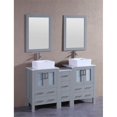 thumbnail image 1 of Mercury Import Group AGR224CBECM1S 60 in. Bosconi Double Vanity Set - Gray, 1 of 1