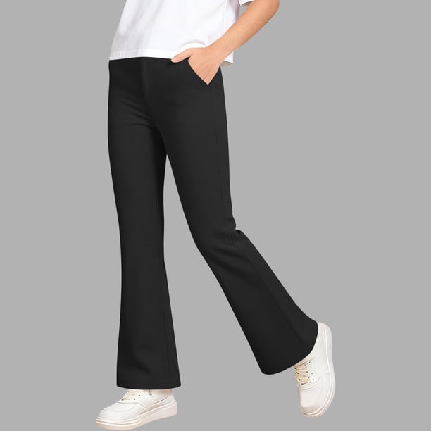 Pantalones largos para niños, pantalones de primavera y verano, pantalones casuales para niños y niñas, pantalones de niña, pantalones largos, pantalones de poliéster para niños.