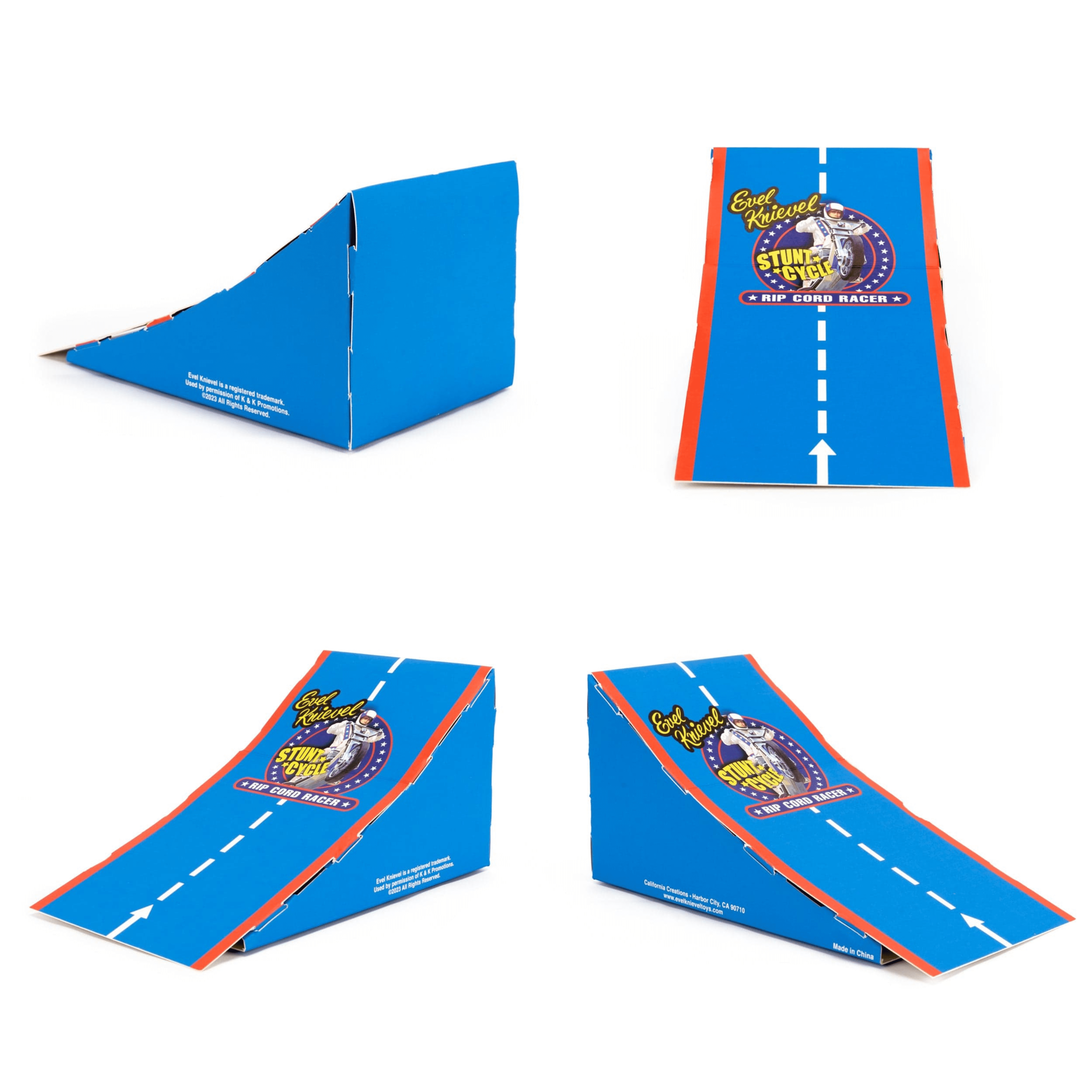 Z Wind Ups Evel Knievel Mini Stunt Cycle Rip Cord Racer - Walmart.com