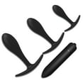 thumbnail image 3 of TLUDA Butt Plugs 4PCS Anal Toys, Expanding Plug Toys Stainless Steel Anales Trainer Sets Butt Adult Toy Plug Tool Anal Plugs Toy,L-Black, 3 of 7