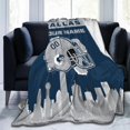 thumbnail image 2 of Custom Dallas Blanket Personalized Throw Blankets Name and Number for Men Women Boy Football Style Decor Gifts, 2 of 6