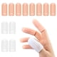 thumbnail image 1 of 12 protectores de dedos de gel de silicona para dedos, mangas para dedos, soporte para dedos, para dedos en gatillo, grietas en los dedos, protección de dedos (transpirable), 1 of 5