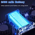 thumbnail image 2 of Portable Car Air Conditioner Cooling Fan Car Air Cooler Suitable for Cars Trucks-, 2 of 4