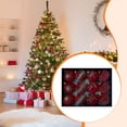 thumbnail image 5 of S SERENABLE 12 Pieces Christmas Hanging Decorations Charm Pendants Christmas Ball Ornaments Xmas Decor for New Year Window Holiday Indoor Red, 5 of 8