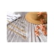 thumbnail image 5 of Cinturones de cadena de metal para mujeres INSPIRE CHIC, cinturones de cintura para vestidos y jeans, cinturón decorado de 37.8" con hebilla redonda dorada, 5 of 5