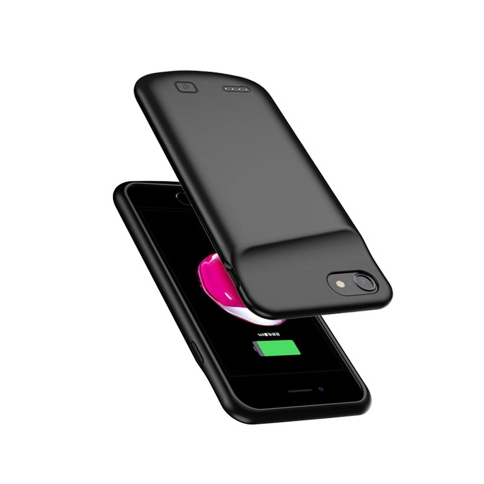 Owyfho Battery Charger Case for iPhone 6/6S/7/8/SE 2020/SE 2022, Black