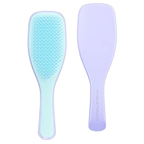 Tangle Teezer | The Wet Detangler Hairbrush for Wet & Dry Hair | For All Hair Types | Eliminates Knots & Reduces Breakage | Lilac Cloud Blue