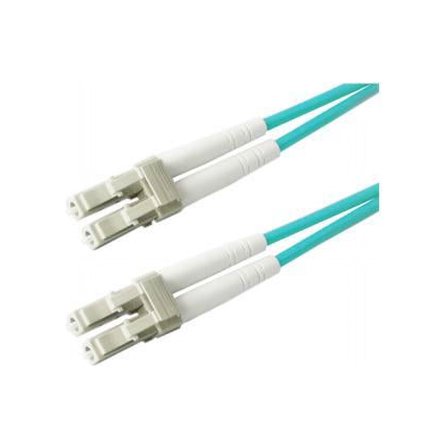 Addon 3m Lc Om3 Aqua Patch Cable - Patch Cable - Lc/upc Multi-mode (m) To Lc/upc Multi-mode (m) - 3 M - Fiber Optic - Duplex - 50 / 125 Micron - Om3 - Halogen-free - Aqua