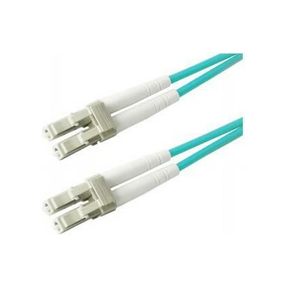 Addon 3m Lc Om3 Aqua Patch Cable - Patch Cable - Lc/upc Multi-mode (m) To Lc/upc Multi-mode (m) - 3 M - Fiber Optic - Duplex - 50 / 125 Micron - Om3 - Halogen-free - Aqua