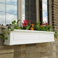 thumbnail image 4 of Pemberly Row 5ft Weatherproof Traditional Plastic Window Box in White, 4 of 7