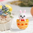 thumbnail image 2 of Qocolhg 20Pcs Mini Bunny Figurines Tiny Bunnies Mini Resin Rabbits Mini Bunnies Moss Bunny for Moss Landscape Easter Decoration Fairy Garden Home Desktop Decor Kids Easter Basket Stuffers, Clearance, 2 of 6